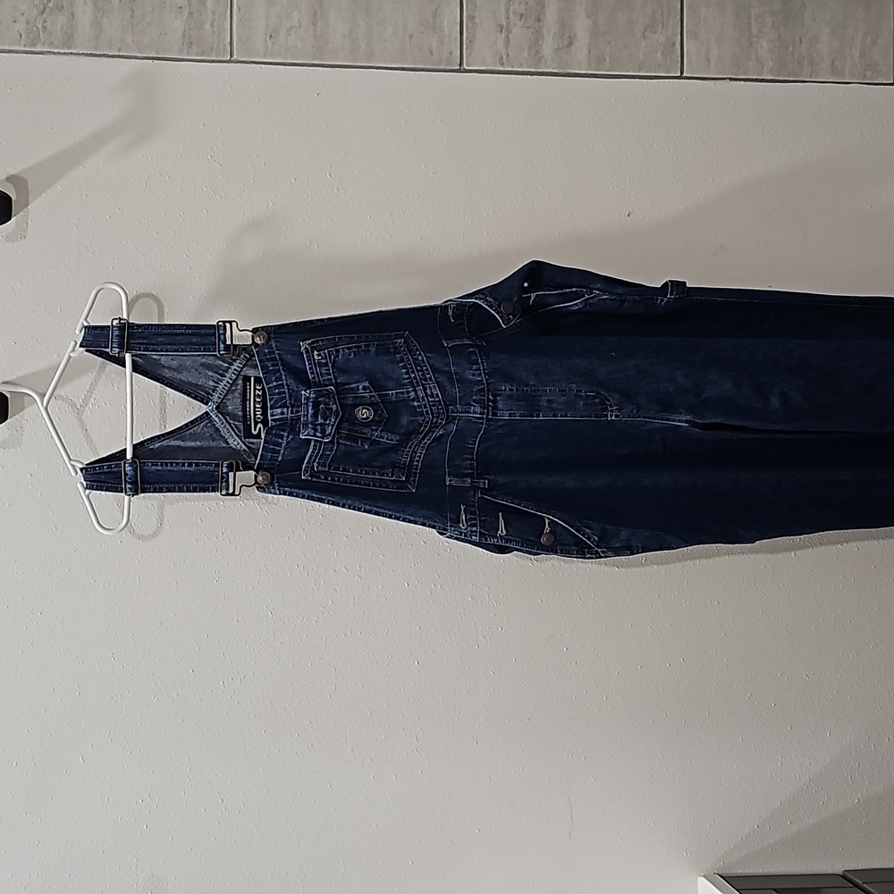 Stephen Hardy Squeeze Blue Jean Overall - L